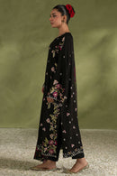 CROSS STITCH-3PC DHANAK EMBROIDERED SHIRT WITH COURTRAI PRINTED SHAWL AND TROUSER BIC-4276