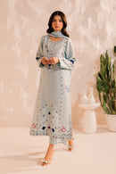 MIRANA-3PC LAWN EMBROIDERED SHIRT WITH BAMBER CHIFFON DUPATTA AND TROUSER-BIC-4654