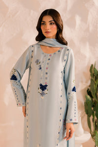 MIRANA-3PC LAWN EMBROIDERED SHIRT WITH BAMBER CHIFFON DUPATTA AND TROUSER-BIC-4654
