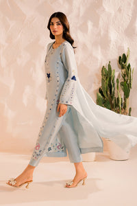 MIRANA-3PC LAWN EMBROIDERED SHIRT WITH BAMBER CHIFFON DUPATTA AND TROUSER-BIC-4654