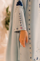 MIRANA-3PC LAWN EMBROIDERED SHIRT WITH BAMBER CHIFFON DUPATTA AND TROUSER-BIC-4654
