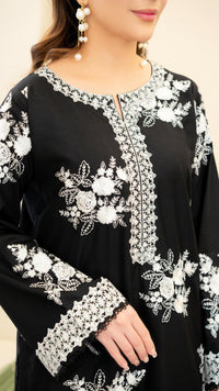 ZARA SHAHJAHAN-3PC LAWN EMBROIDERED SHIRT WITH CHIFFON PRINTED DUPATTA AND EMB TROUSER-BIC-4876