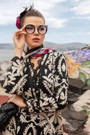 MARIA.B-3PC KHADDAR PRINTED EMB SHIRT WITH KHADDAR PRINTED DUPATTA AND PRINTED TROUSER-BIC-2629