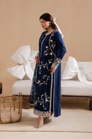 MARYAM & MARIA-3PC LAWN EMBROIDERED SHIRT WITH ORGANZA EMBROIDERED DUPATTA & TROUSER-BIC-4541