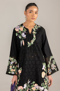 MUSHQ-3PC LAWN EMBROIDERED SHIRT WITH MONARK PRINT DUAPATTA AND TROUSER-BIC-3719