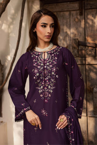 BATIK-3PC LAWN EMBROIDERED SHIRT WITH CHIFFON EMBROIDERED DUPATTA AND EMB TROUSER-BIC-4761