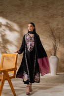 MIRANA-3PC LAWN EMBROIDERED SHIRT WITH CHIFFON TYE&DYED DUPATTA AND TROUSER-BIC-4640