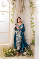 MIRANA-3PC LAWN EMBROIDERED SHIRT WITH BAMBER CHIFFON DUPATTA AND TROUSER-BIC-4728
