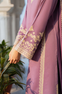 MIRANA-3PC RAW SILK EMBROIDERED SHIRT WITH SOFT SILK DUPATTA AND TROUSER-BIC-5149