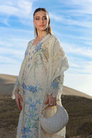 RANG RASIYA-3PC LAWN CHIKANKAARI EMBROIDERED SHIRT WITH KHADDI NET EMBROIDERED DUPATTA AND TROUSER-BIC-4798