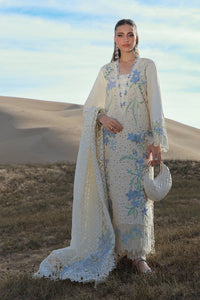 RANG RASIYA-3PC LAWN CHIKANKAARI EMBROIDERED SHIRT WITH KHADDI NET EMBROIDERED DUPATTA AND TROUSER-BIC-4798