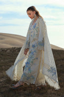 RANG RASIYA-3PC LAWN CHIKANKAARI EMBROIDERED SHIRT WITH KHADDI NET EMBROIDERED DUPATTA AND TROUSER-BIC-4798