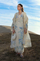 RANG RASIYA-3PC LAWN CHIKANKAARI EMBROIDERED SHIRT WITH KHADDI NET EMBROIDERED DUPATTA AND TROUSER-BIC-4798