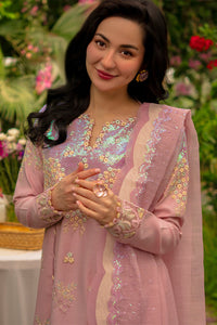 RANG RASIYA-3PC LAWN SEQUIN EMBROIDERED SHIRT WITH KHADDI NET EMB DUPATTA AND EMB TROUSER-BIC-4891