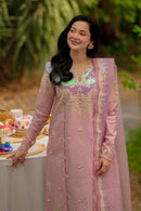 RANG RASIYA-3PC LAWN SEQUIN EMBROIDERED SHIRT WITH KHADDI NET EMB DUPATTA AND EMB TROUSER-BIC-4891