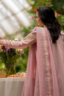 RANG RASIYA-3PC LAWN SEQUIN EMBROIDERED SHIRT WITH KHADDI NET EMB DUPATTA AND EMB TROUSER-BIC-4891