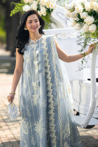 RANG RASIYA-3PC LAWN EMBROIDERED SHIRT WITH SELF JACQUARD EMBROIDERED DUPATTA AND TROUSER-BIC-4882