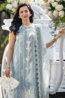 RANG RASIYA-3PC LAWN EMBROIDERED SHIRT WITH SELF JACQUARD EMBROIDERED DUPATTA AND TROUSER-BIC-4882