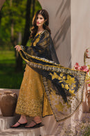 RANG RASIYA-3PC LAWN EMBROIDERED SHIRT WITH SILK PRINTED DUPATTA AND TROUSER-BIC-4911