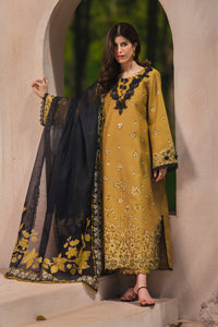 RANG RASIYA-3PC LAWN EMBROIDERED SHIRT WITH SILK PRINTED DUPATTA AND TROUSER-BIC-4911