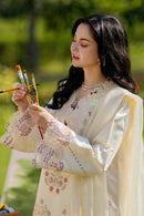 RANG RASIYA-3PC LAWN SEQUIN EMBROIDERED SHIRT WITH KHADDI NET EMB DUPATTA AND EMB TROUSER-BIC-4883