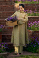 RANG RASIYA-3PC LAWN  EMBROIDERED SHIRT WITH MONARK PRINTED EMB DUPATTA AND TROUSER-BIC-4899
