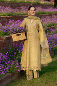 RANG RASIYA-3PC LAWN  EMBROIDERED SHIRT WITH MONARK PRINTED EMB DUPATTA AND TROUSER-BIC-4899