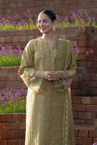 RANG RASIYA-3PC LAWN  EMBROIDERED SHIRT WITH MONARK PRINTED EMB DUPATTA AND TROUSER-BIC-4899
