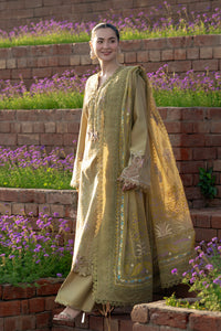 RANG RASIYA-3PC LAWN  EMBROIDERED SHIRT WITH MONARK PRINTED EMB DUPATTA AND TROUSER-BIC-4899