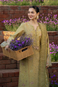 RANG RASIYA-3PC LAWN  EMBROIDERED SHIRT WITH MONARK PRINTED EMB DUPATTA AND TROUSER-BIC-4899
