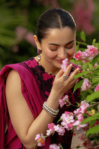 RANG RASIYA-3PC LAWN SEQUIN EMBROIDERED SHIRT WITH KHADDI NET EMB DUPATTA AND EMB TROUSER-BIC-4888