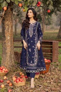 BATIK-3PIECE LAWN SEQUIN EMBROIDERED SHIRT WITH CHIFFON EMBROIDERED DUPATTA AND TROUSER-BIC-4829