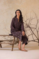 SOBIA NAZIR-2PC LAWN EMBROIDERED SHIRT WITH LAWN EMBROIDERED SLEEVES-BIC-3474