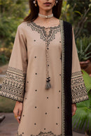 BATIK-3PC LAWN EMBROIDERED SHIRT WITH CHIFFON EMBROIDERED DUPATTA AND EMB TROUSER-BIC-4765