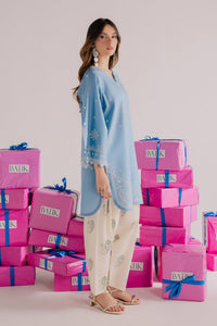 BATIK-2PIECE DHANAK EMBROIDERED SHIRT WITH DHANAK EMB TROUSER-BIC-15005