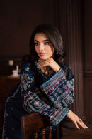BATIK-2PIECE LAWN SEQUIN EMB SHIRT WITH LAWN EMB SLEEVES-BIC-246