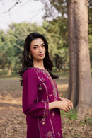 BATIK-3PIECE LAWN SEQUIN EMBROIDERED SHIRT WITH CHIFFON EMBROIDERED DUPATTA AND TROUSER-BIC-4857