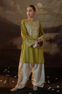 URGE-2PC LAWN EMBROIDERED SHIRT WITH LAWN EMBROIDERED TROUSER-BIC-3481