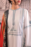URGE - 3PC LAWN EMBROIDERED SHIRT WITH MONARK PRINTED DUPATTA AND EMB TROUSER BIC-3758