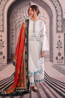 URGE - 3PC LAWN EMBROIDERED SHIRT WITH MONARK PRINTED DUPATTA AND EMB TROUSER BIC-3758