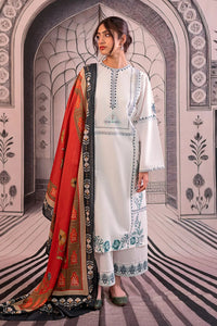 URGE - 3PC LAWN EMBROIDERED SHIRT WITH MONARK PRINTED DUPATTA AND EMB TROUSER BIC-3758
