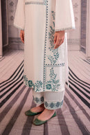 URGE - 3PC LAWN EMBROIDERED SHIRT WITH MONARK PRINTED DUPATTA AND EMB TROUSER BIC-3758