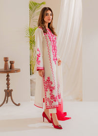 VINTAGE-3PC LAWN EMBROIDERED SHIRT WITH CHIFFON TYE&DYE DUPATTA AND TROUSER-BIC-4655