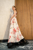 Lulusar-3pc Shemoz Silk Print  Shemoz Silk Print Dupatta With Shemoz Silk Trouser-BIC-2002