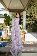 BAROQUE-3PC KHADDAR PRINTED EMB SHIRT WITH KHADDAR PRINT EMB DUPATTA AND PRINT TROUSER-BIC-2562