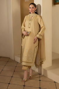 MEHMAL_DESERT GOLDRAW -RAW SILK HAND EMBELLISHED EMBROIDERED-D-100016