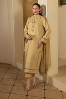 MEHMAL_DESERT GOLDRAW -RAW SILK HAND EMBELLISHED EMBROIDERED-D-100016