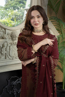 ASIM JOFA-3PC LAWN EMBROIDERED SHIRT WITH LAWN EMBROIDERED DUPATTA AND TROUSER-BIC-3647