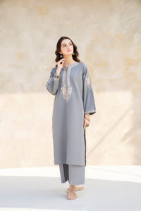 HANA- 2PC LAWN EMBROIDERED SHIRT AND TROUSER-BIC-3456