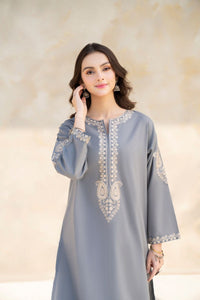 HANA- 2PC LAWN EMBROIDERED SHIRT AND TROUSER-BIC-3456
